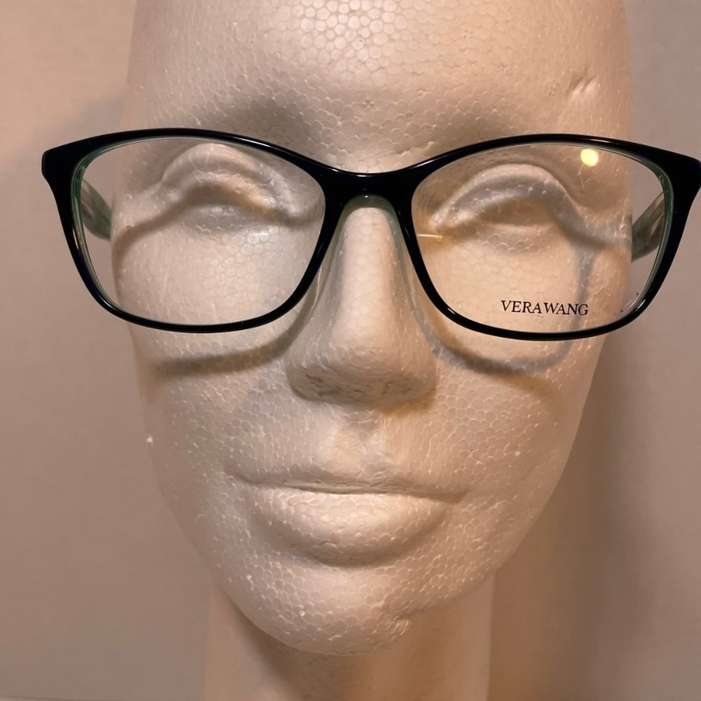 Vera Wang Midnight Blue Women's Eyeglasses No Prescription NWOT